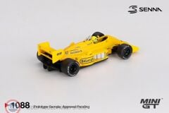 1:64 Mini GT Lotus 99T #12 Ayrton Senna 1987 Monaco Grand Prix Winner