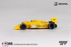 1:64 Mini GT Lotus 99T #12 Ayrton Senna 1987 Monaco Grand Prix Winner