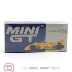 1:64 Mini GT Lotus 99T #12 Ayrton Senna 1987 Monaco Grand Prix Winner