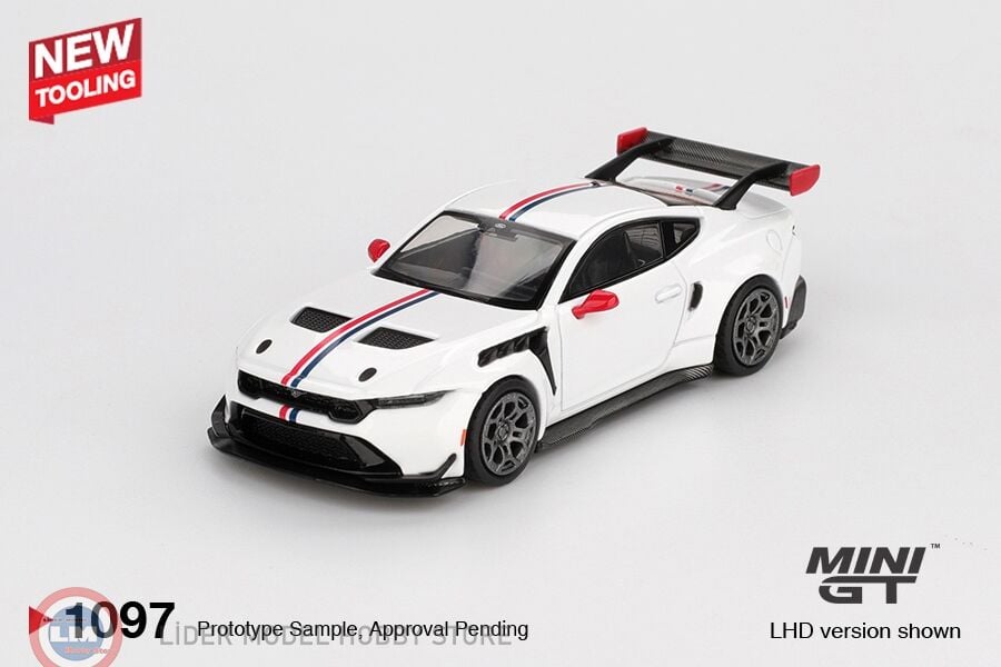 1:64 Mini GT Ford Mustang GTD Spirit of America
