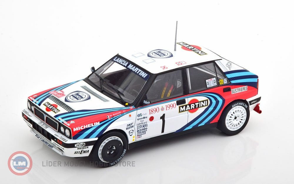 1:24 1990 Lancia Delta Integrale 16V - #1 - Lancia Martini Racing