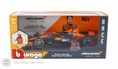 1:24 Burago Mclaren MCL38 #81 OSCAR PIASTRI 2024 with figure