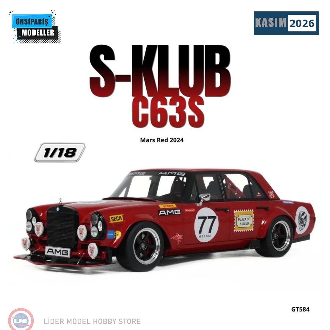 1:18 GT Spirit Mercedes Benz 300 SEL 6.3 S-Klub C63s AMG