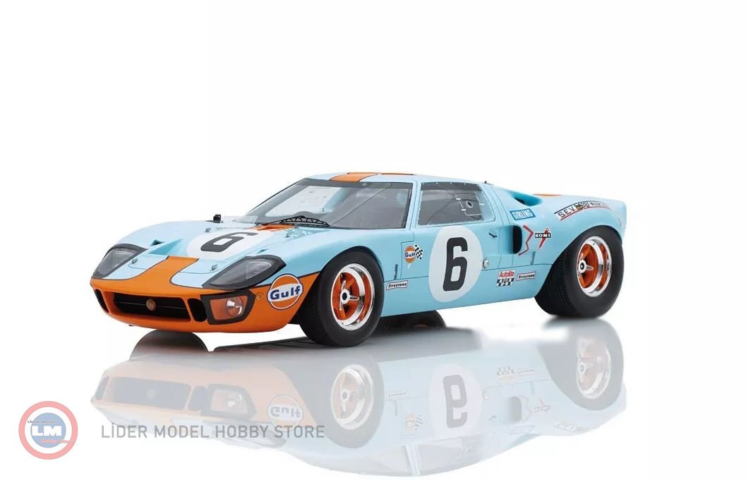 1:18 Spark Ford GT 40 #6 Winner 24H Le Mans 1969