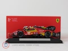 1:43 Burago Ferrari 499P #50 - Winner Le Mans 2024 Driven by Fuoco