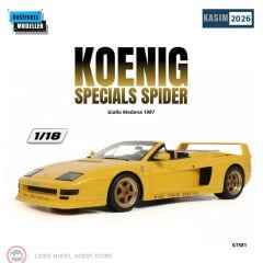 1:18 GT Spirit 1987 Koenig Specials Spider Gallo Modena