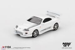 1:64 Mini GT Toyota Supra VeilSide Combat V-I White