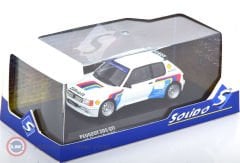 1:43 1992 Peugeot 205 Dimma White 1992 Rallye Tribute