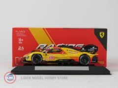 1:43 Burago Ferrari 499P #83 - Le Mans 2024 Driven by Kubica