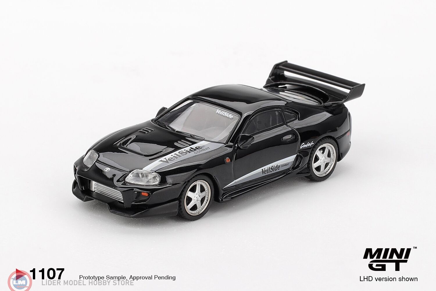 1:64 Mini GT Toyota Supra VeilSide Combat V-II Black