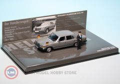1:43 1972 Mercedes Benz 350 SEL (W116) ve  'HELMUT SCHMIDT' Figürü