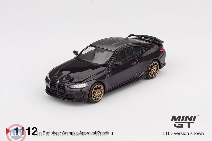 1:64 Mini GT BMW M4 M-Performance Daytona Violet