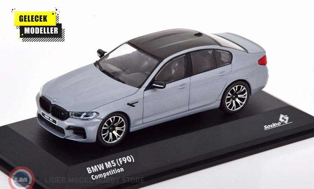 1:43 Solido 2022 BMW M5 F90 Competition Grey