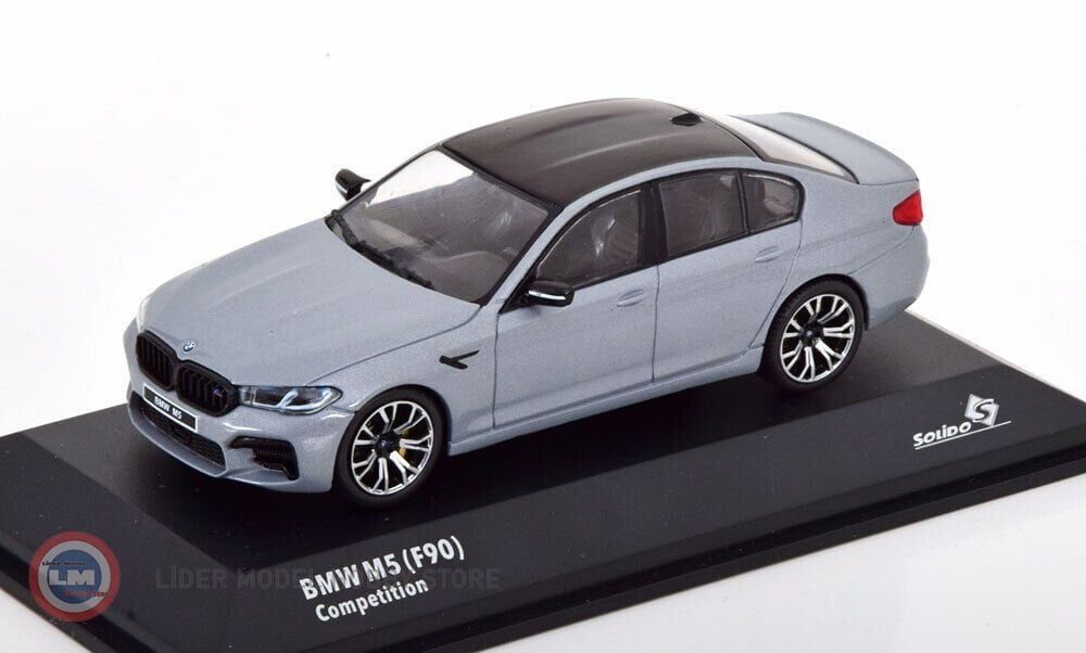1:43 Solido 2022 BMW M5 F90 Competition Grey