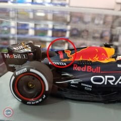 KUSURLU 1:18 Spark 2023 Red Bull Racing RB19 Winner Bahrain 2023 Verstappen #1