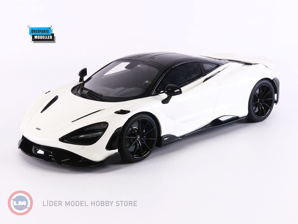1:18 2020 McLaren 765 LT Silica White