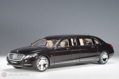 1:18 Autoart 2016 Mercedes Benz S Class S600 Pulmann Dark Red Metallic