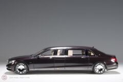 1:18 Autoart 2016 Mercedes Benz S Class S600 Pulmann Dark Red Metallic