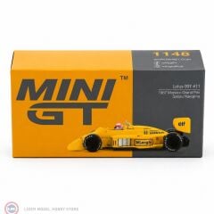 1:64 Mini GT Lotus 99T #11 Satoru Nakajima 1987 Monaco Grand Prix
