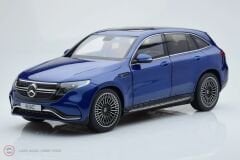 1:18 2019 Mercedes Benz EQC 400 4Matic Brilliant Blue