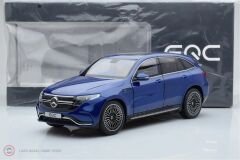 1:18 2019 Mercedes Benz EQC 400 4Matic Brilliant Blue