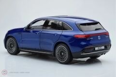 1:18 2019 Mercedes Benz EQC 400 4Matic Brilliant Blue