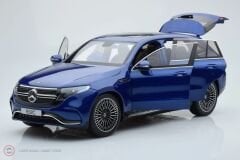 1:18 2019 Mercedes Benz EQC 400 4Matic Brilliant Blue