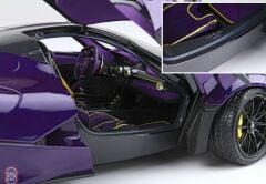 1:18 BBR 2012 Ferrari Laferrari Purple Dubai Viola Vio Tailor Made
