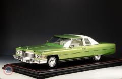 1:18 1974 Cadillac Coupe Deville - Persian Lime Firemist