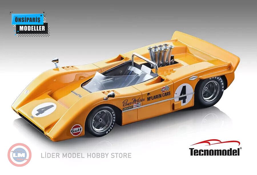 1:18 1968 McLaren M8A Can-Am Winner Riverside #4 Driven by Bruce McLaren