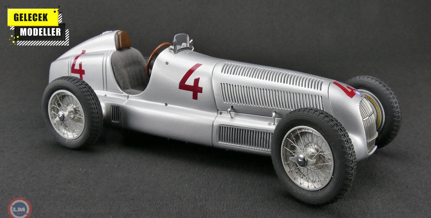1:18 CMC 1935 Mercedes Benz W25 GP Monaco #4 Luigi Fagioli
