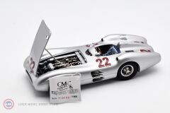 1:18 CMC 1954 Mercedes Benz W196R Streamliner GP France no22 Hans Herrmann
