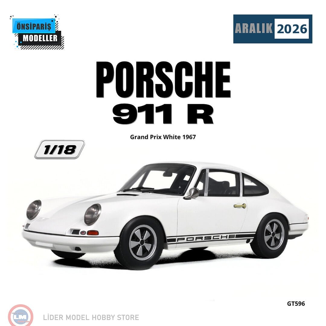 1:18 GT Spirit 1967 Porsche 911 R Grand Prix White