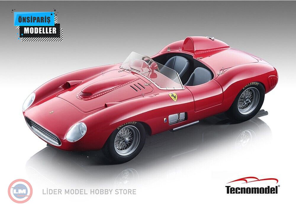 1:18 1957 Ferrari 335 S Press Version Red