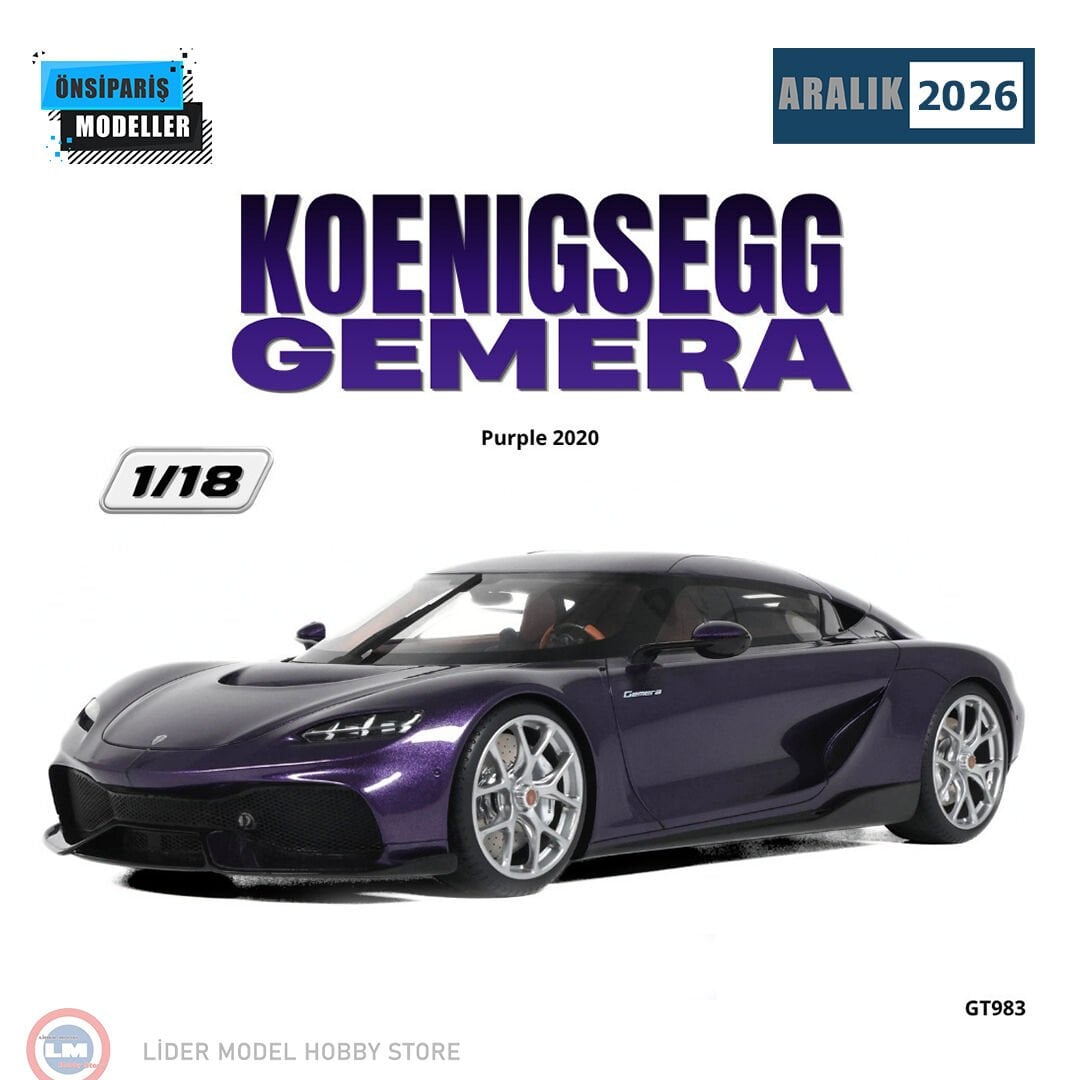 1:18 GT Spirit 2020 Koenigsegg Gemera Purple