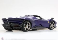 1:18 BBR 2022 Ferrari SP3 Daytona open roof Purple Dino