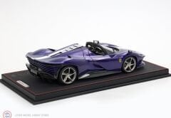 1:18 BBR 2022 Ferrari SP3 Daytona open roof Purple Dino