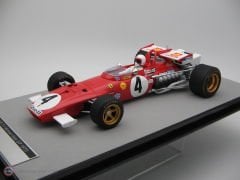 1:18 1970 Ferrari 312B Winner GP Italia #4 Driven by Clay Regazzoni - with driver figure 118