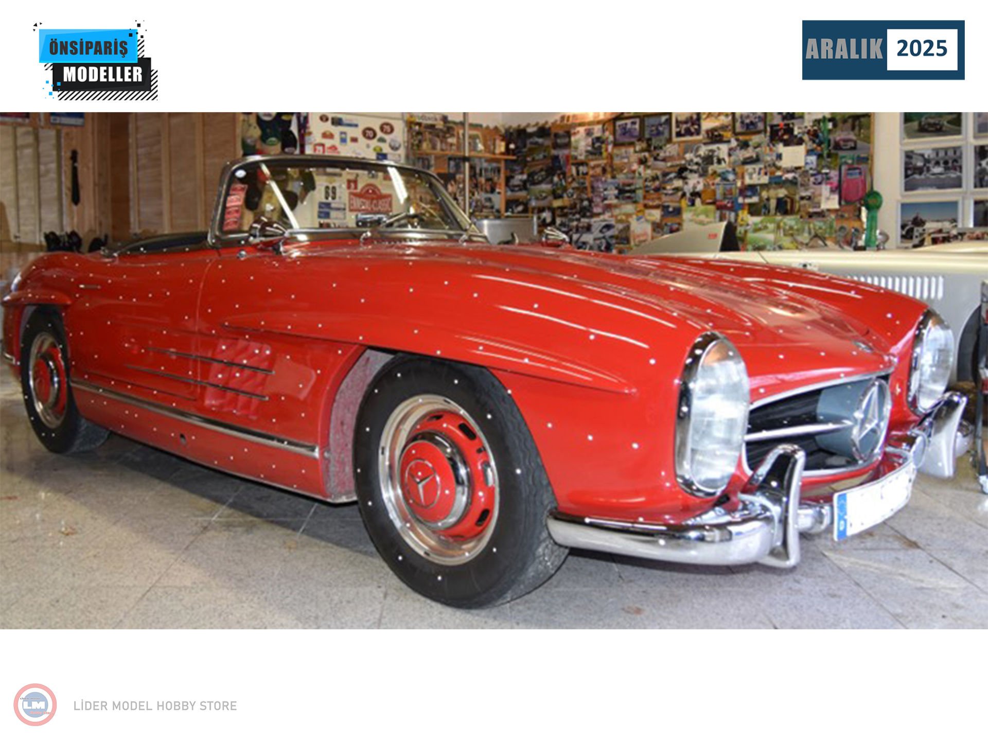 1:18 Mercedes Benz 300 SL W198 Roadster Open