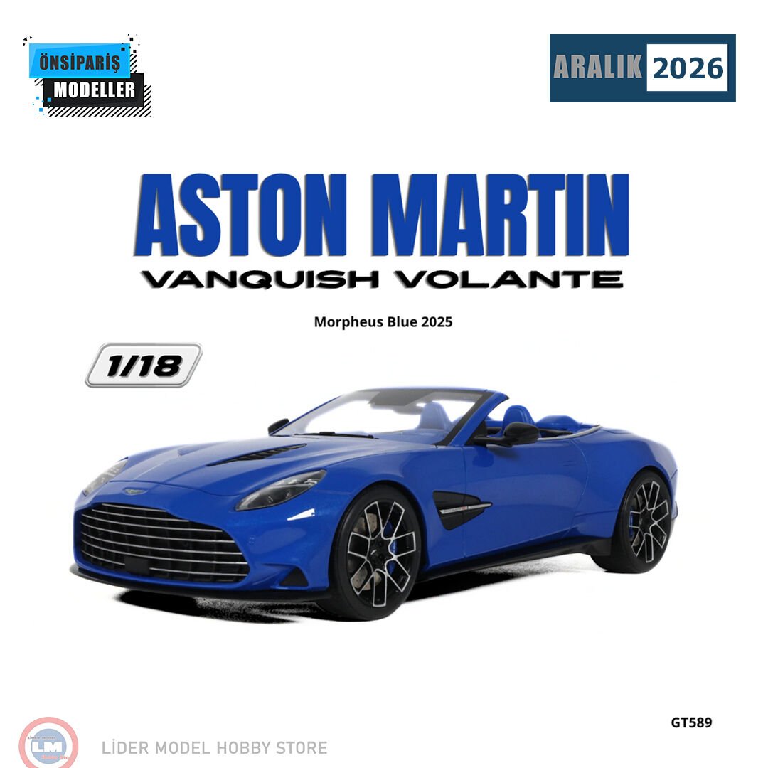 1:18 GT Spirit 2025 Aston Martin Vanquish Volante Morpheus Blue