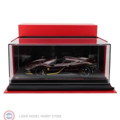 1:18 BBR Ferrari Daytona SP3 Serie Icona (Open Roof) Rosso Rubino