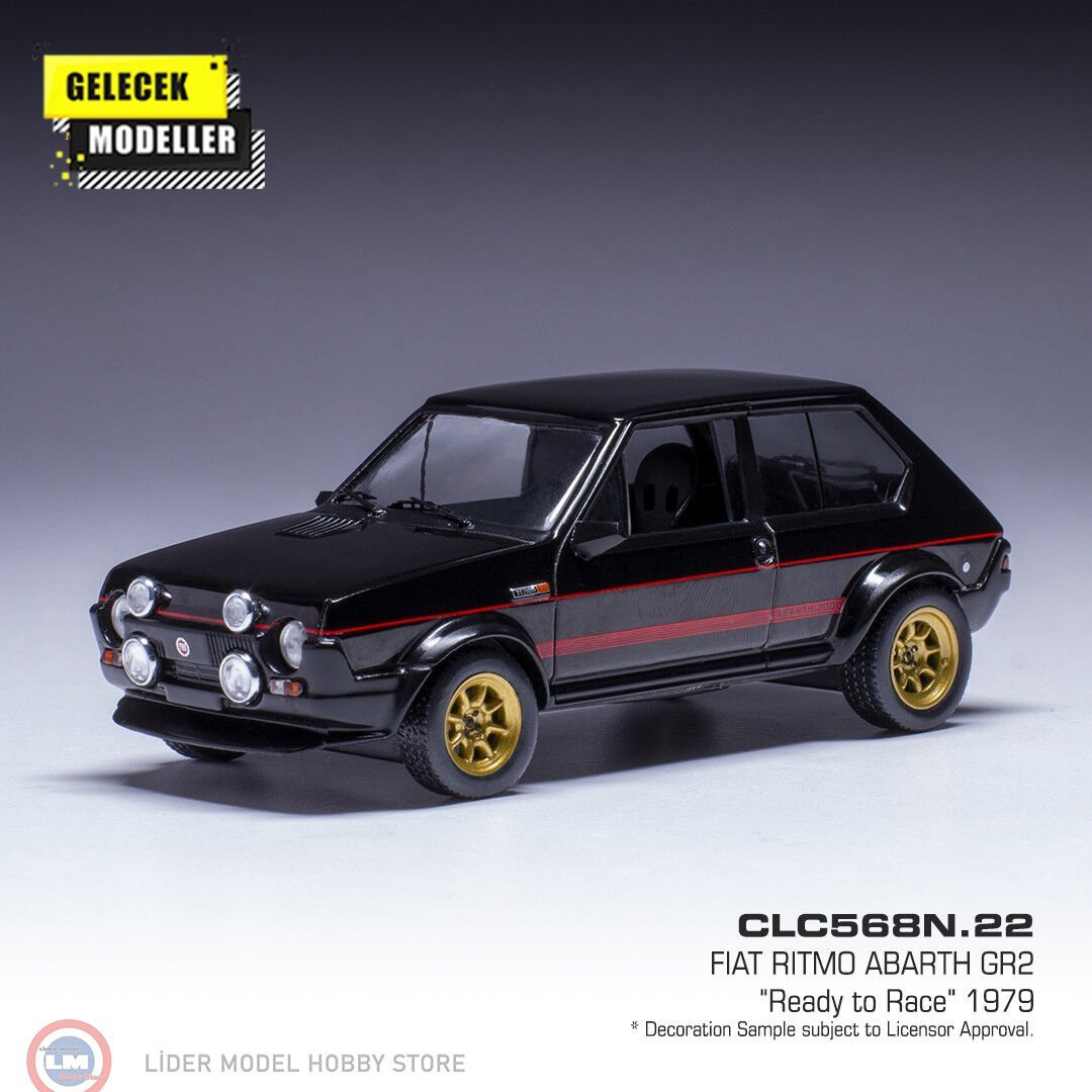 1:43 IXO 1979 Fiat Ritmo Abarth - Gr2 Ready to Race