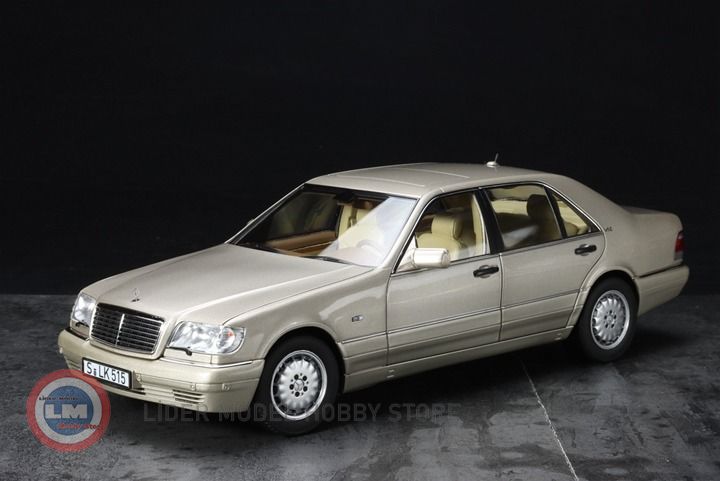 1:18 Norev 1997 Mercedes Benz S Class S600 W140