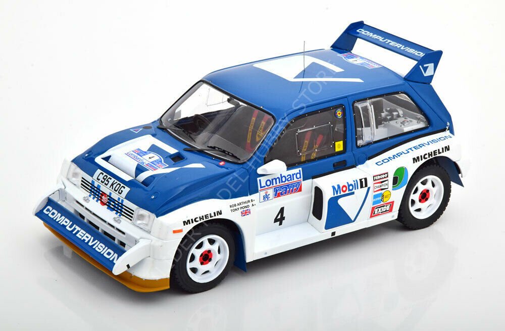 1:18 1986 MG Metro 6R4 #4 Rac Rally