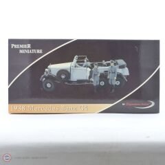 1:18 Signature 1938 Mercedes Benz G4 6x6 With Figures