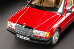 1:18 1982 Mercedes Benz 190e W201 Signal Red