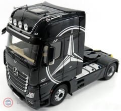 1:18 NZG Mercedes Benz Actros 2 Stern ve Araç Taşıyıcı Trailer Set LOHR