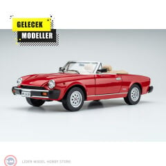 1:18 TOURING Fiat 124 Pininfarina Spider 1982 - rosso vivo