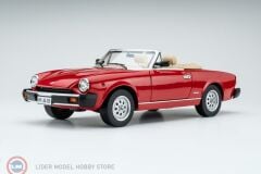 1:18 TOURING Fiat 124 Pininfarina Spider 1982 - rosso vivo