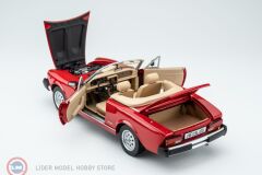 1:18 TOURING Fiat 124 Pininfarina Spider 1982 - rosso vivo